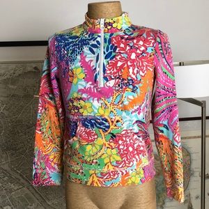 Lilly pulitzer girls pullover size L 8-10